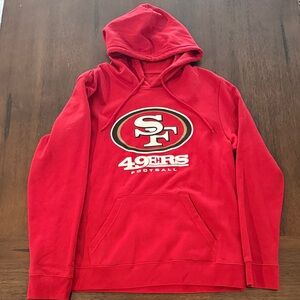 San Francisco 49ers Majestic Red Apparel Size Large